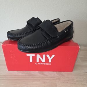 Black Leather Loafers size EU38